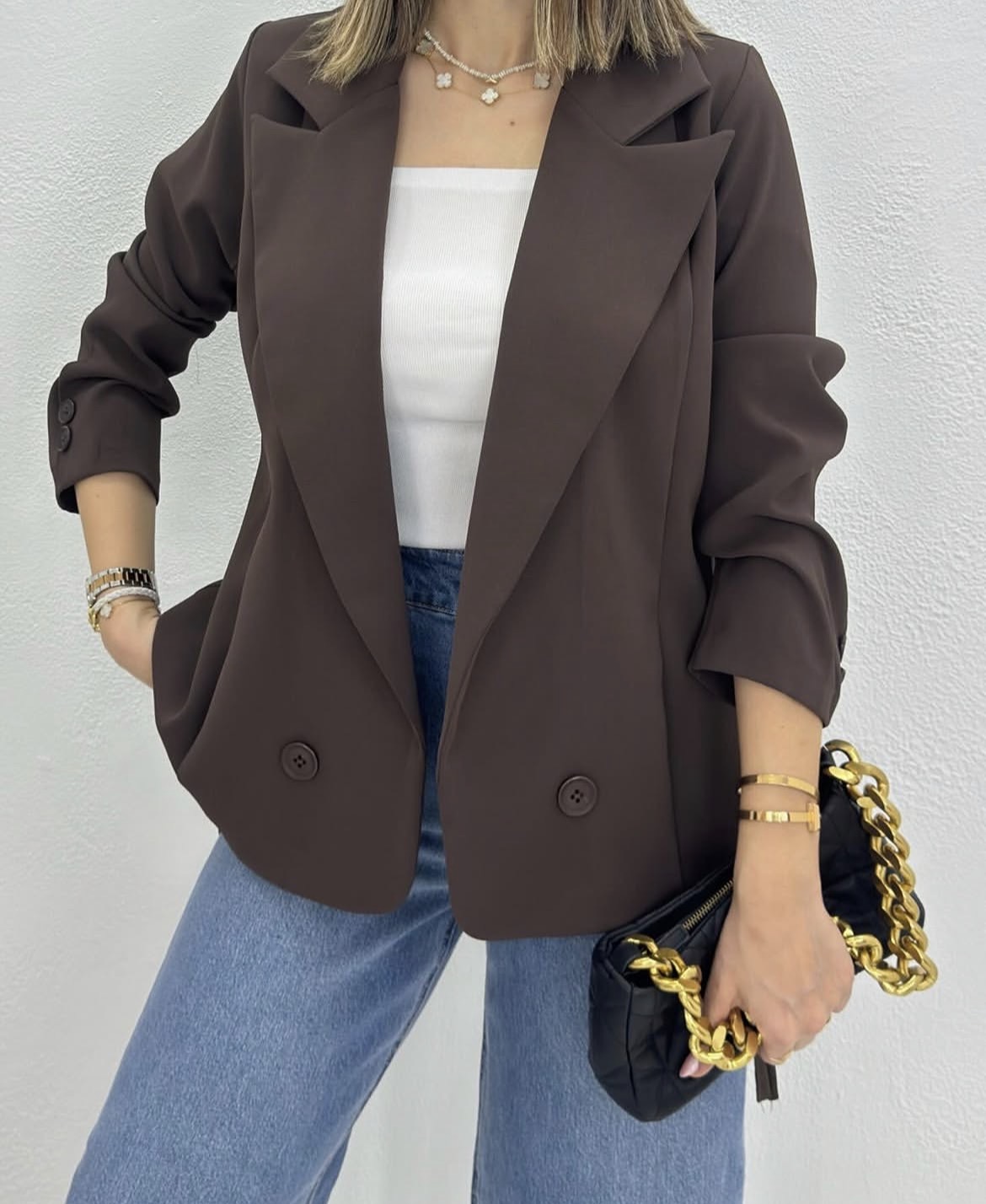 کت راکشا - سرمه ای / ۳۶ تا ۴۲