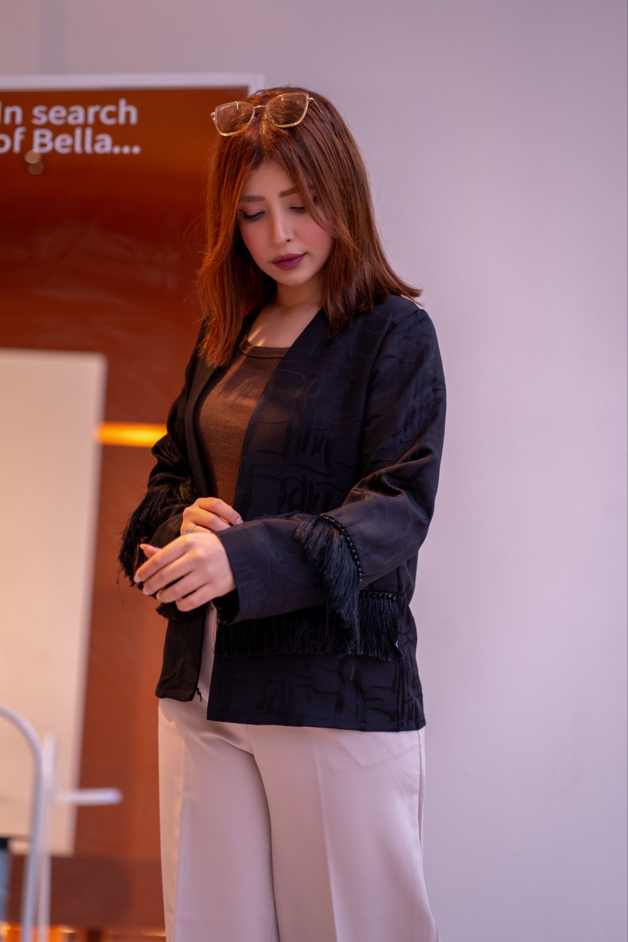کت ژاکارد مشکی