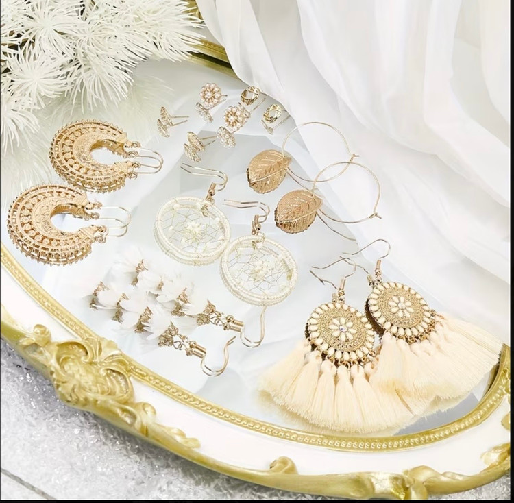 گوشواره زنانه بوهمی