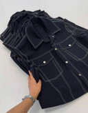 وست زنانه LiViA طرح جین | کتان